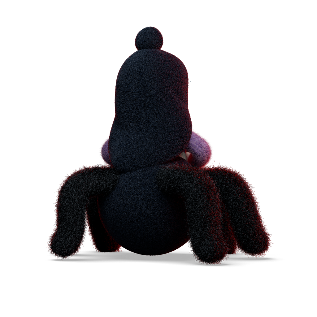 La peluche Jorogumo la femme araignée